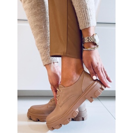 PA1 mocasines con cordones Tekla Kaki beige caqui 2