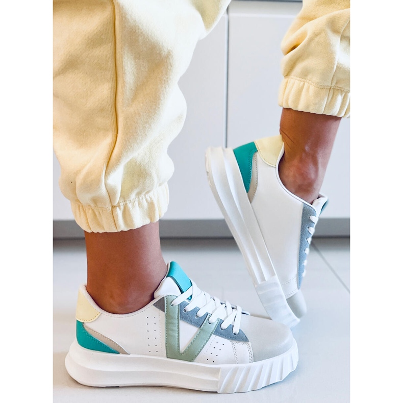 PA1 Zapatillas de mujer Melody Beige blanco 1