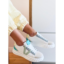 PA1 Zapatillas de mujer Melody Beige blanco 4