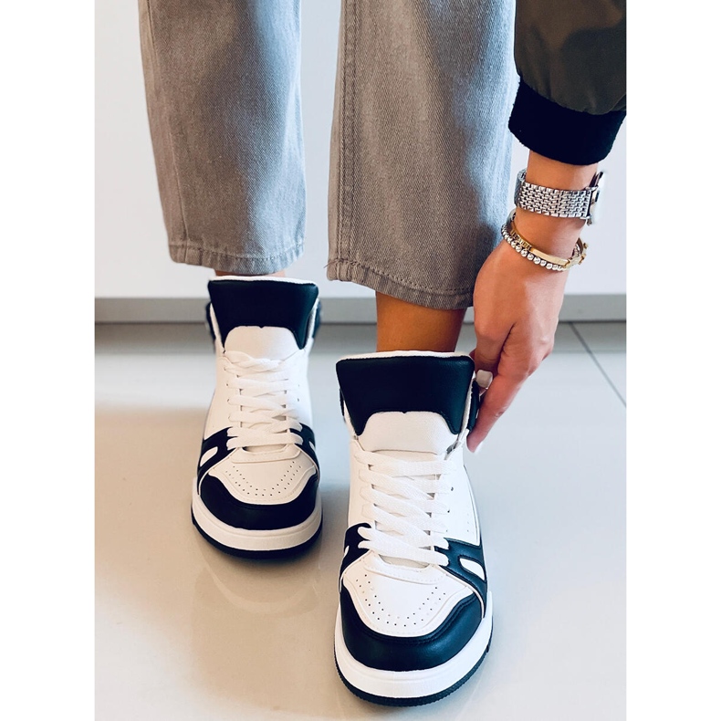 PA1 Liam zapatillas tobilleras negras blanco negro 1