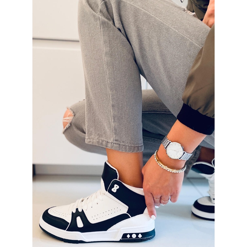 PA1 Liam zapatillas tobilleras negras blanco negro 2