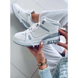 PA1 zapatillas tobilleras Liam Grey blanco gris 4