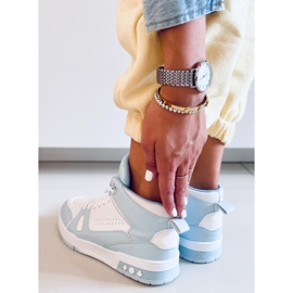 Liam zapatillas tobilleras azules blanco 3