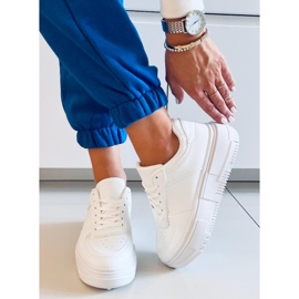 PA1 Deportivas de mujer Colin All White blanco 2