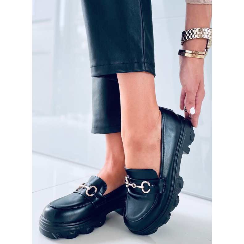 PA1 Mocasines de suela alta de Eloise Black negro 1