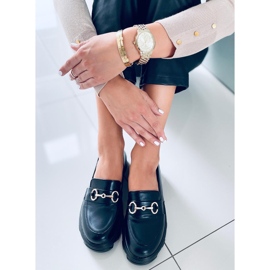PA1 Mocasines de suela alta de Eloise Black negro 3