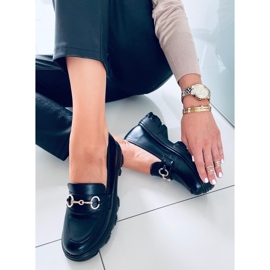 PA1 Mocasines de suela alta de Eloise Black negro 4