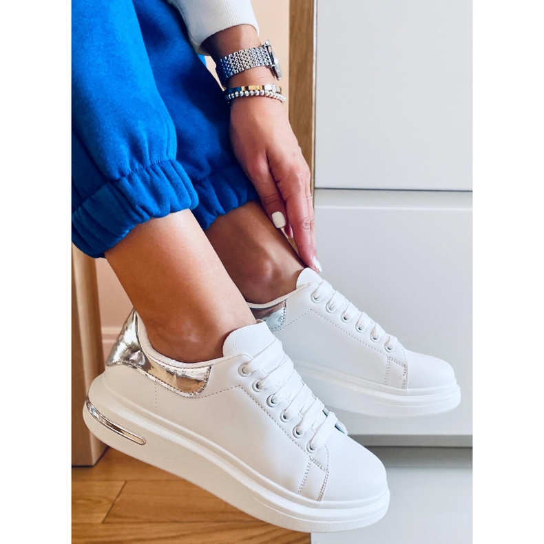 PA1 Zapatillas mujer Sierra BLANCO/PLATA 2