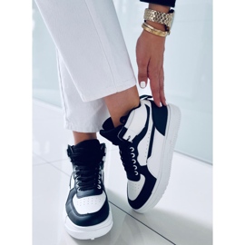 PA1 Zapatilla alta negra Myles blanco negro 3