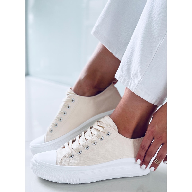 Deportivas de mujer Ebbe Beige 2 Deportivas de mujer Ebbe Beige 2