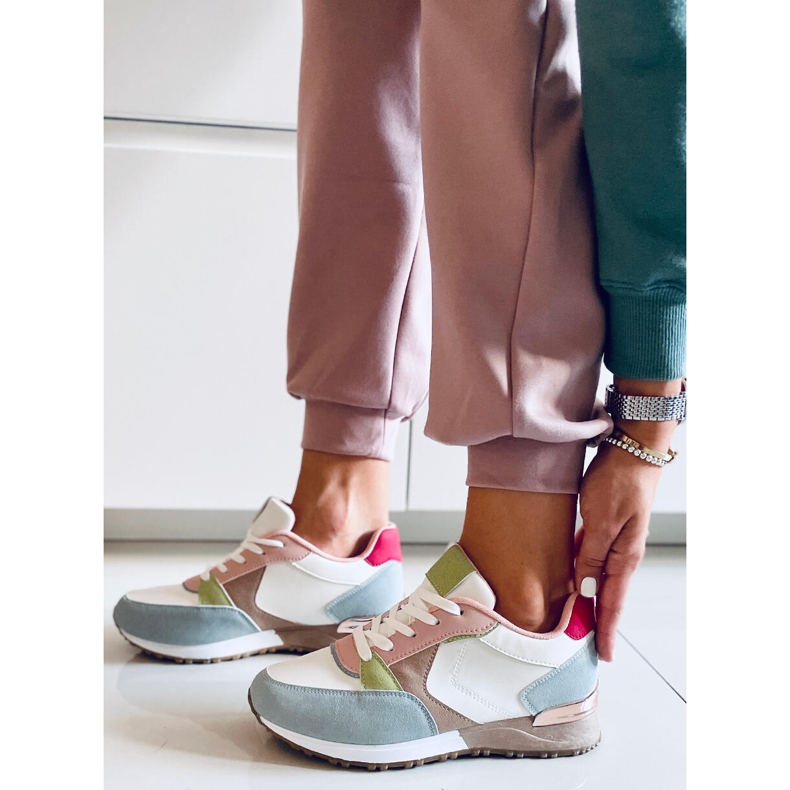 PA1 Zapatillas de mujer Nell Blue blanco 2