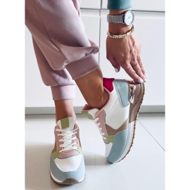 PA1 Zapatillas de mujer Nell Blue blanco 3