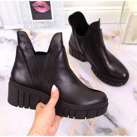Botas negras para mujer Botas Chelsea Dolce Pietro negro 1