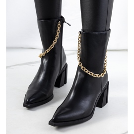 Botas cowboy Massa negras negro 1