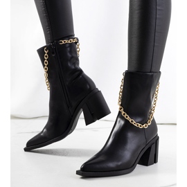 Botas cowboy Massa negras negro 2