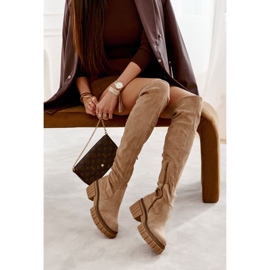 PS1 Botas Mujer Ante Beige Cheera Workers 1 PS1 Botas Mujer Ante Beige Cheera Workers 1