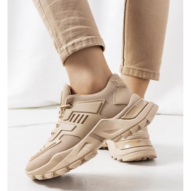 Zapatillas Fowles marrones beige 2