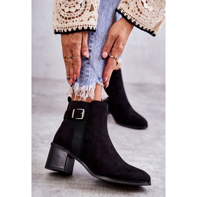 PS1 Botas negras de ante On A Post Black Vannes negro 1 PS1 Botas negras de ante On A Post Black Vannes negro 1