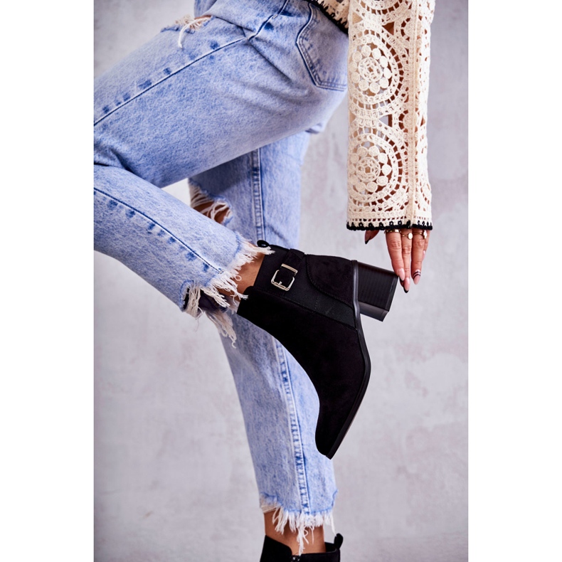 PS1 Botas negras de ante On A Post Black Vannes negro 2 PS1 Botas negras de ante On A Post Black Vannes negro 2