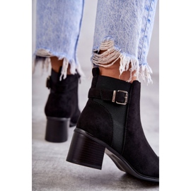 PS1 Botas negras de ante On A Post Black Vannes negro 3