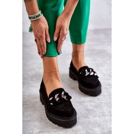 Zapatos Mujer Ante Laura Messi 2523 Negro 3