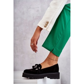 Zapatos Mujer Ante Laura Messi 2523 Negro 8