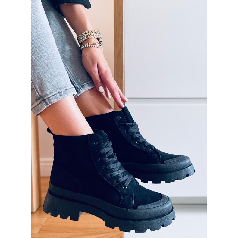 PA1 Baghra zapatillas trekking negras negro 1