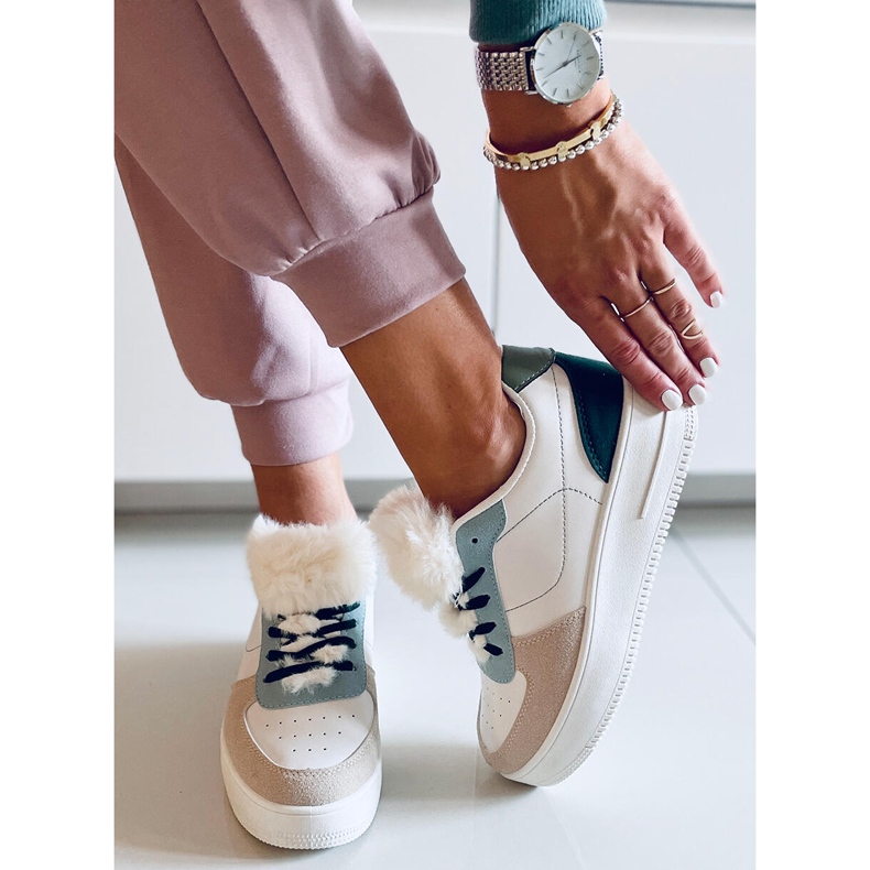 PA1 Zapatillas de mujer Lilith Green blanco multicolor 2