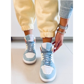 PA1 Deportivas Dorcas Blue tobilleras blanco azul multicolor 3