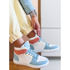 PA1 Deportivas Dorcas Blue tobilleras blanco azul multicolor 1