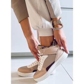 PA1 zapatillas altas Ginger Khaki beige 3