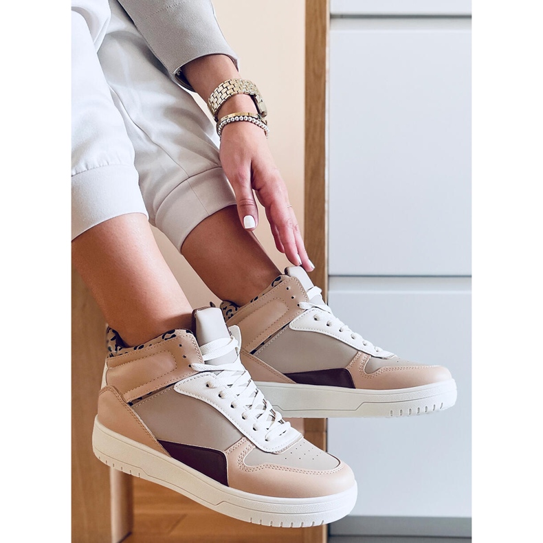 PA1 zapatillas altas Ginger Khaki beige 1