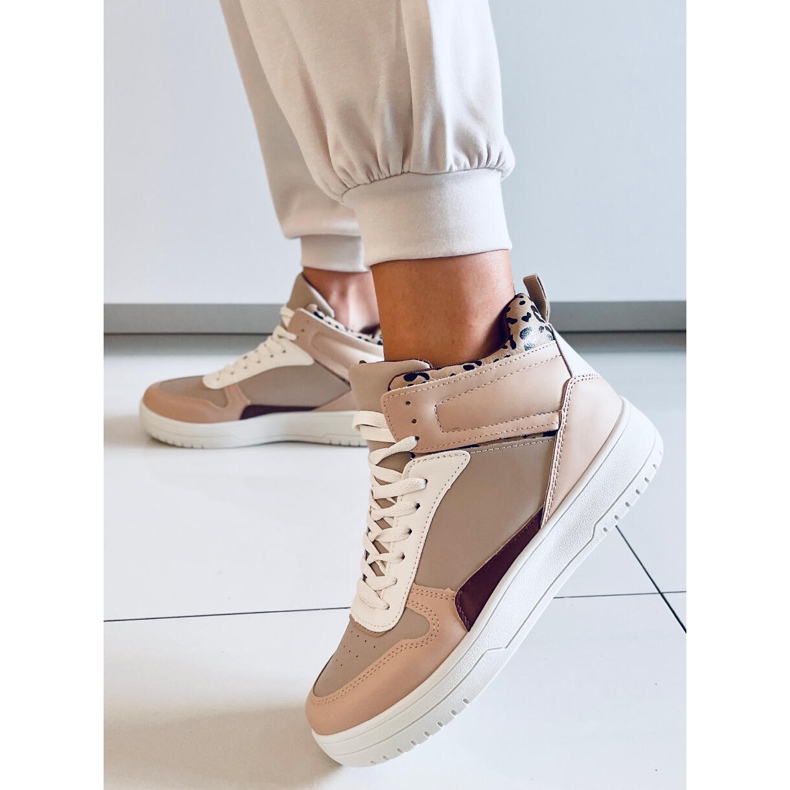 PA1 zapatillas altas Ginger Khaki beige 2