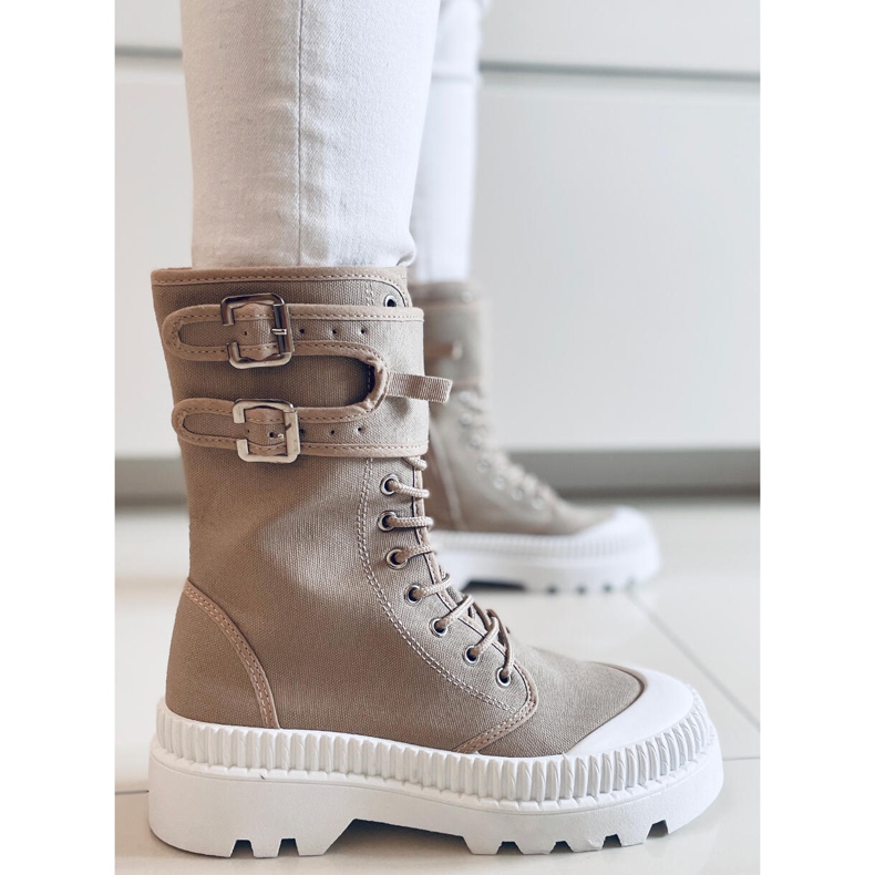 PA1 Deportivas al tobillo Pym Khaki beige caqui 2