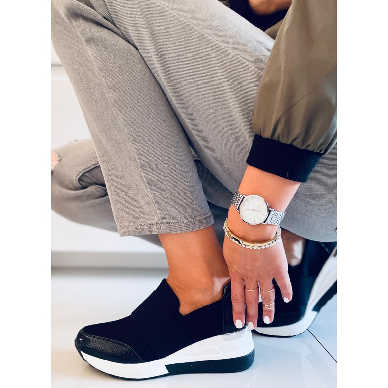 PA1 Zapatos Cuña Zelda Negro 1