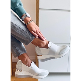 PA1 Zapatos cuña Zelda Blanco 4