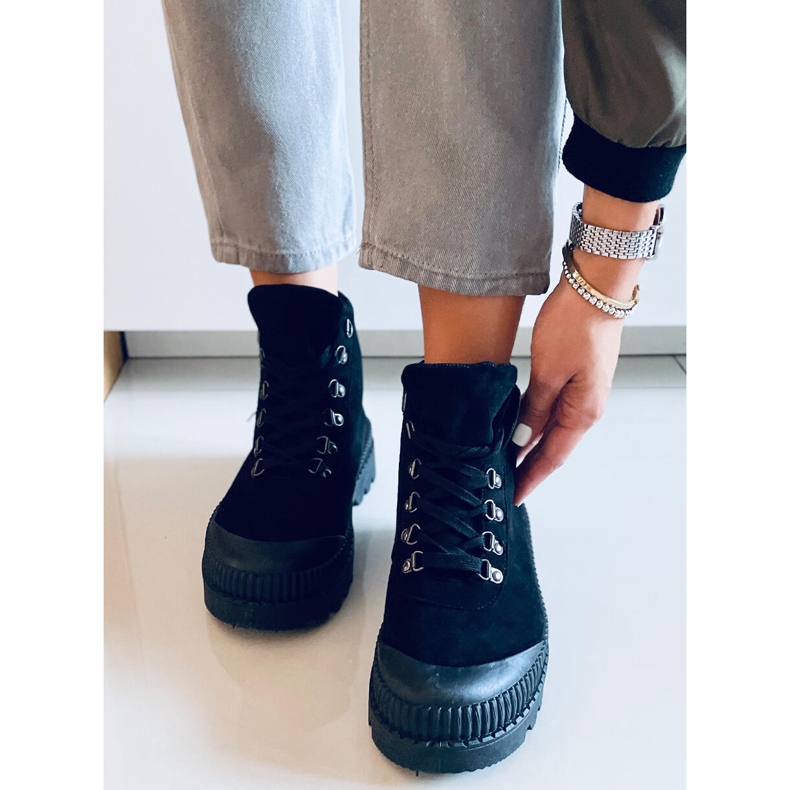 PA1 Zapatillas trekking Malyen Negras negro 2