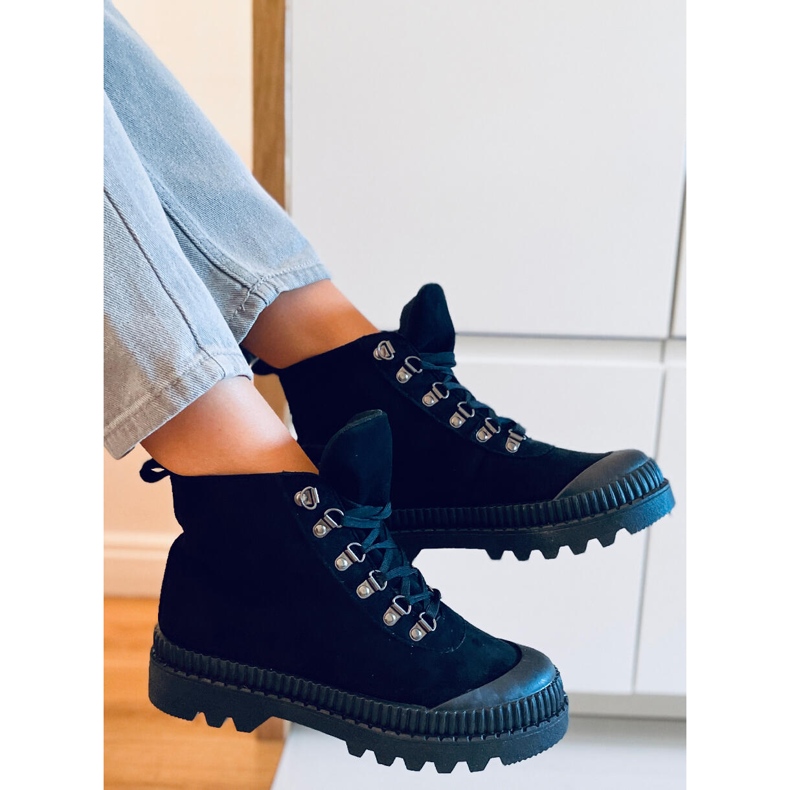 PA1 Zapatillas trekking Malyen Negras negro 1