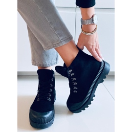 PA1 Zapatillas trekking Malyen Negras negro 4