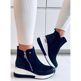 PA1 Botas Cuña Micah Negro 2
