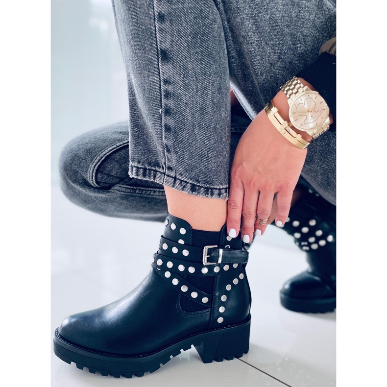 Botas con tachuelas Hurt Black negro 2 Botas con tachuelas Hurt Black negro 2