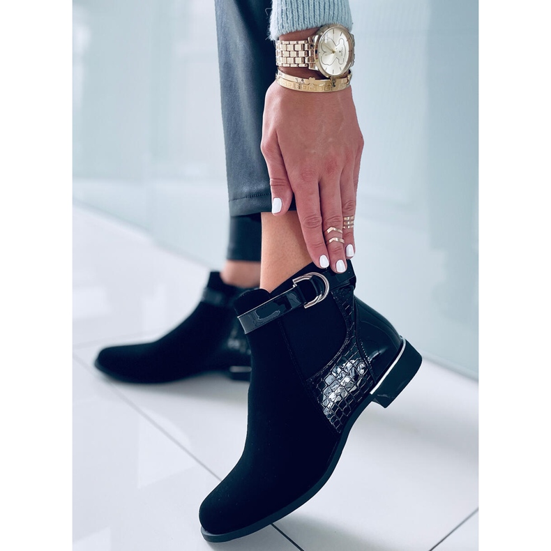 BM Botas Chelsea de mujer Francine Black negro 2 BM Botas Chelsea de mujer Francine Black negro 2