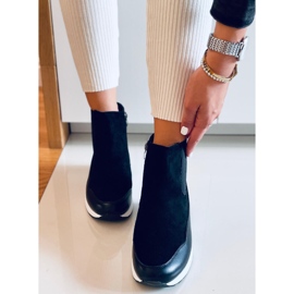 Botas cuña Byers Negro 2