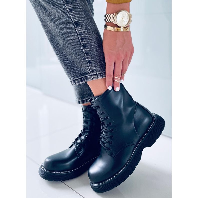 Botas bovver Potter negras negro 2 Botas bovver Potter negras negro 2