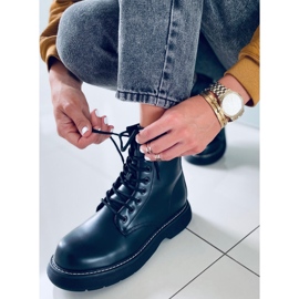 Botas bovver Potter negras negro 3