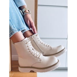 Botas bovver beige Potter 2 Botas bovver beige Potter 2