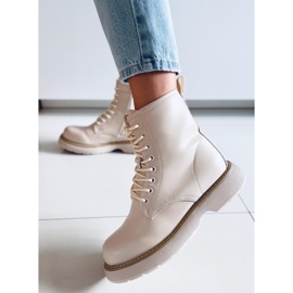 Botas bovver beige Potter 1 Botas bovver beige Potter 1
