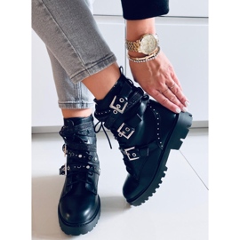 Botas militares Fleur Negras negro 2 Botas militares Fleur Negras negro 2