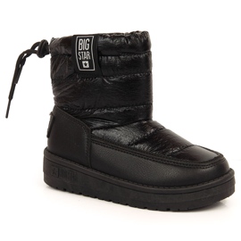 Botas nieve niña metalizado negro Big Star KK374220 3