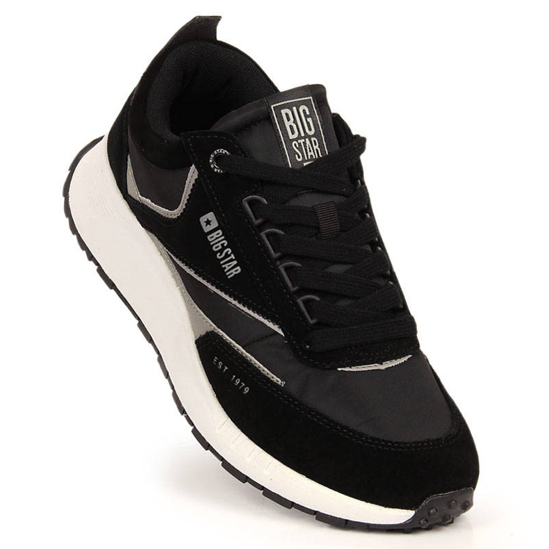 Negro Zapatillas deportivas de hombre Big Star KK174024 1